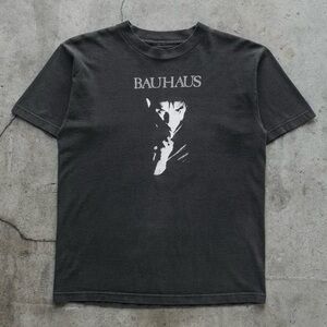 BAUHAUS 1990s Vintage Gray T-shirt